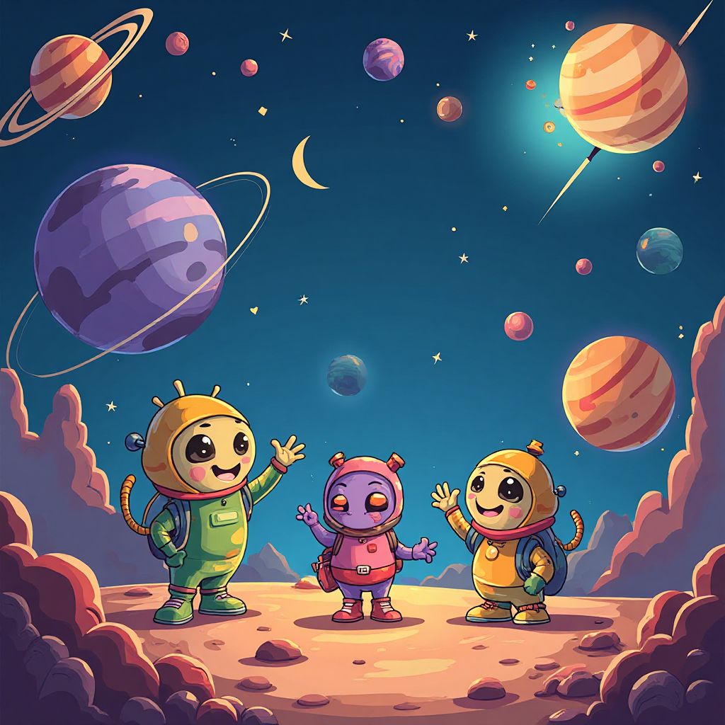 Space Explorer Learning Game